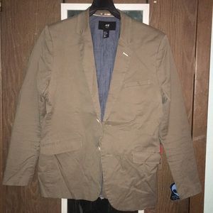 H&M tan SLIM FIT blazer - 42R - Used